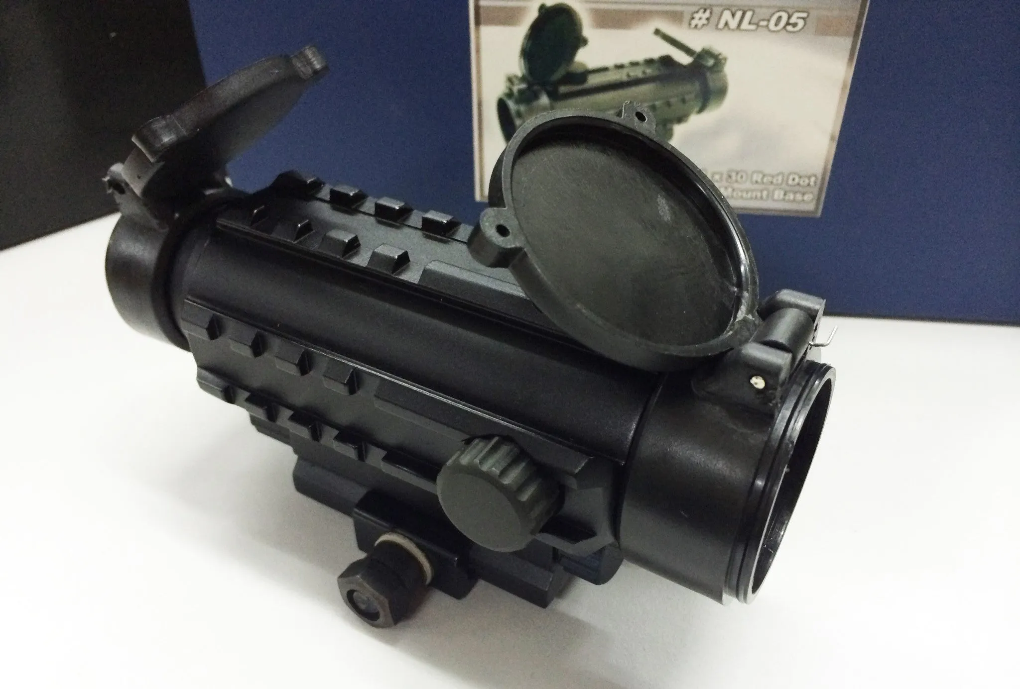 1 X 30 Red Dot with Tri Rail Mount Base