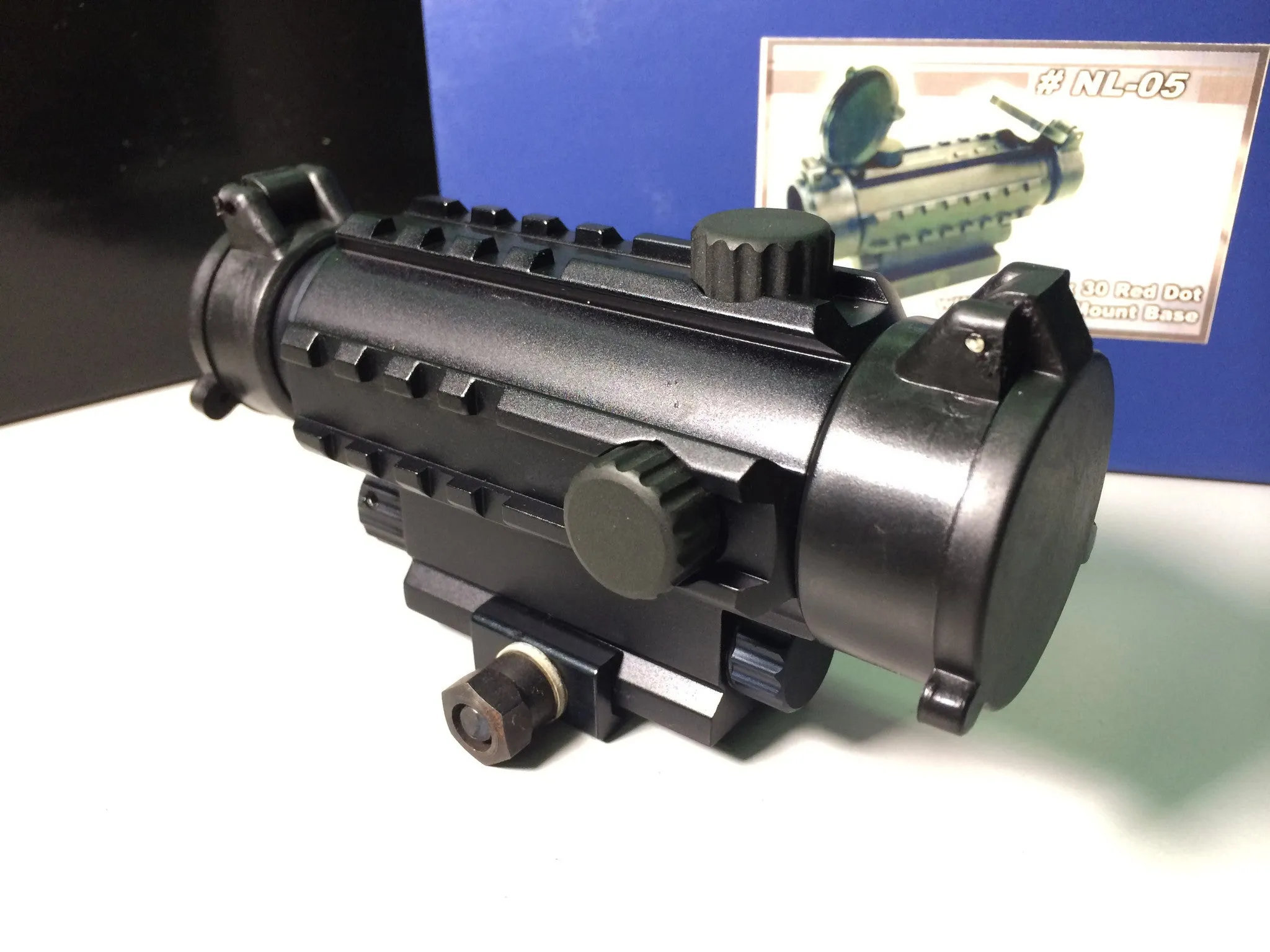 1 X 30 Red Dot with Tri Rail Mount Base