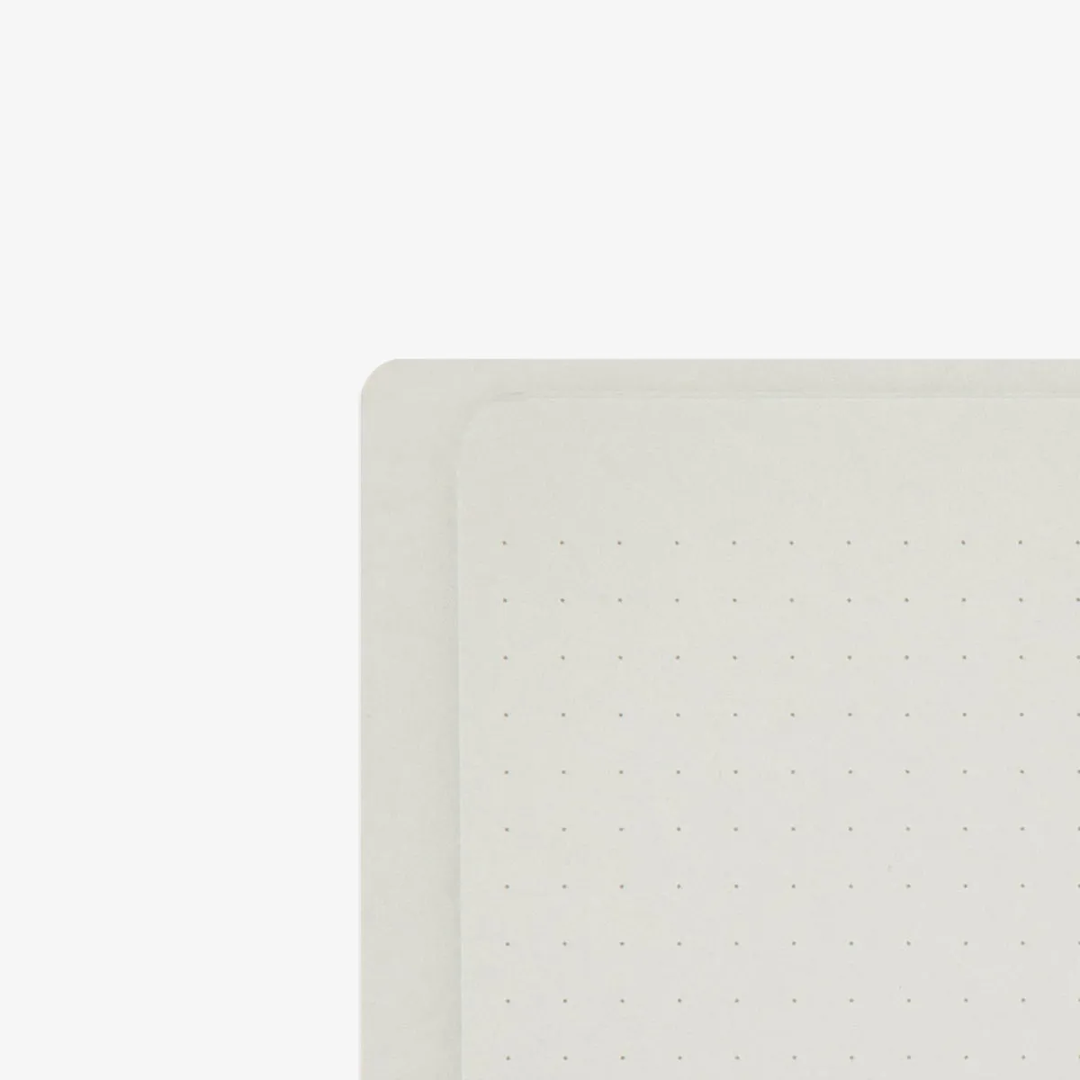 A5 RING NOTEBOOK W. DOT GRID // GREY