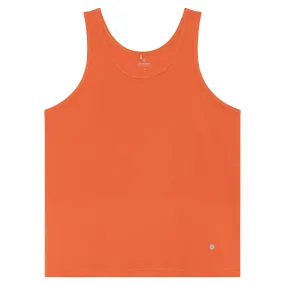 ACTIONWEAR Persimmon Micro Rib Tank Top