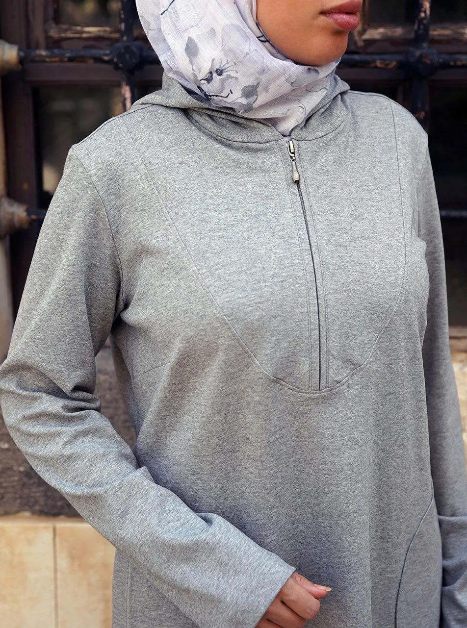 Active Curved Hem Hoodie