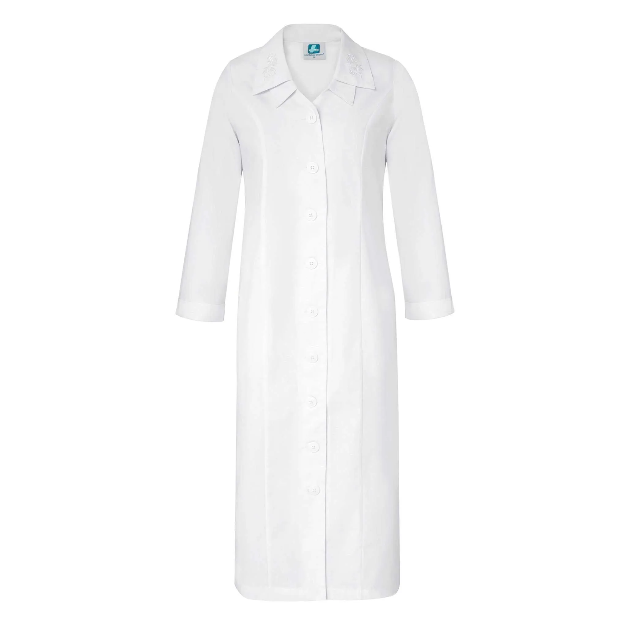 Adar Universal Double Embroidered Collar Dress