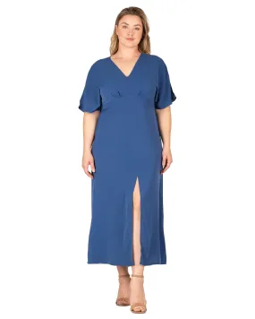 Adeline Kimono Maxi Dress | Navy