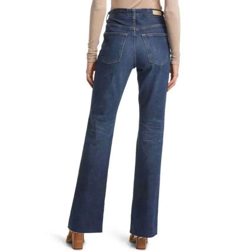 AG JEANS Alexxis Bootcut Raw Hem Jean, Size 32
