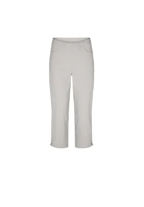 Anabelle Regular Capri Medium Length - Grey Sand