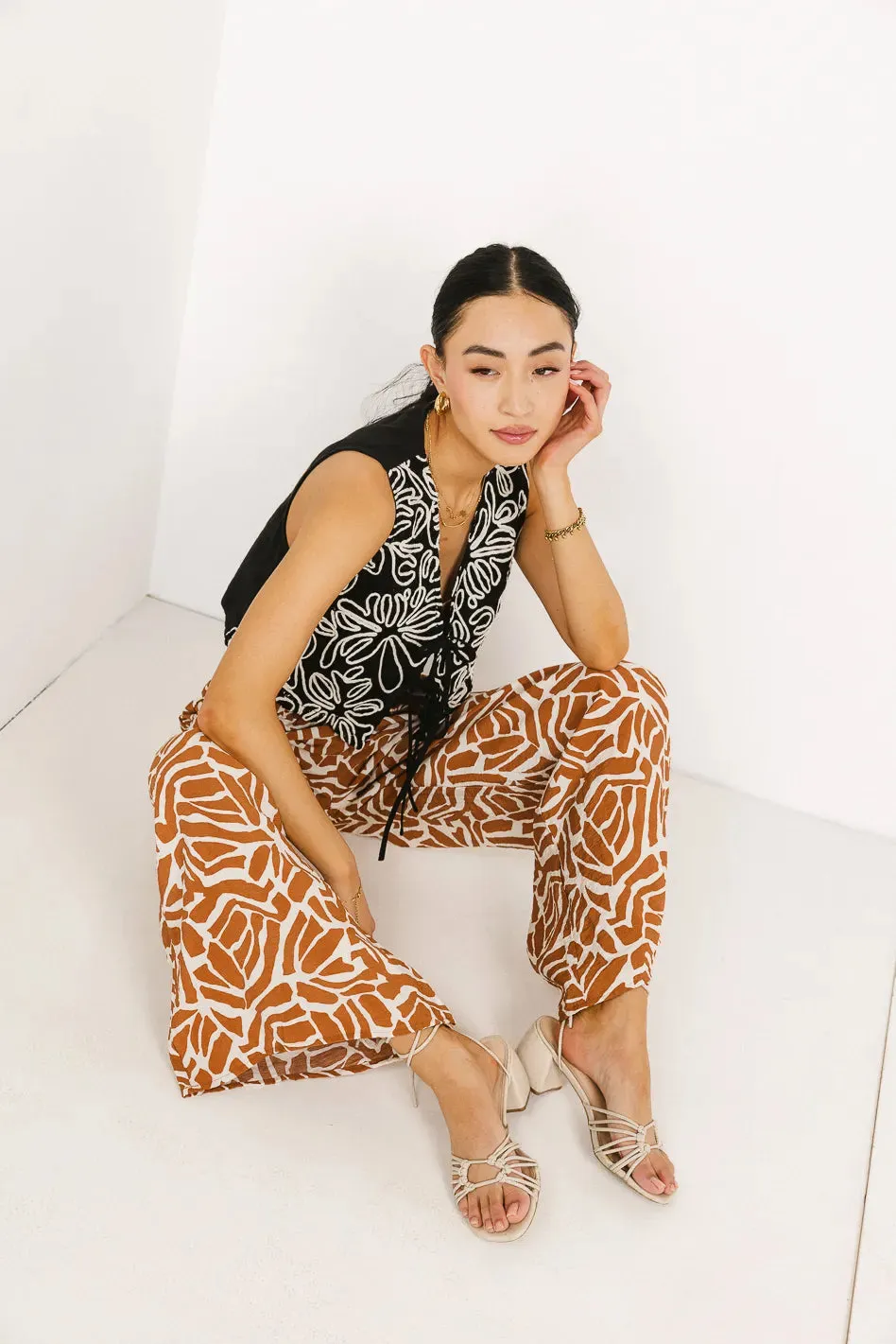 Annika Printed Pants