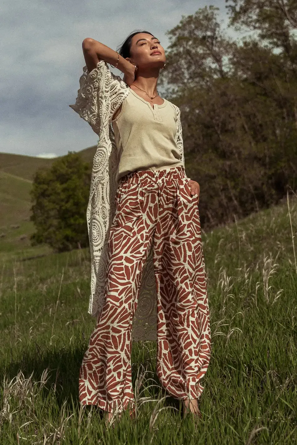 Annika Printed Pants