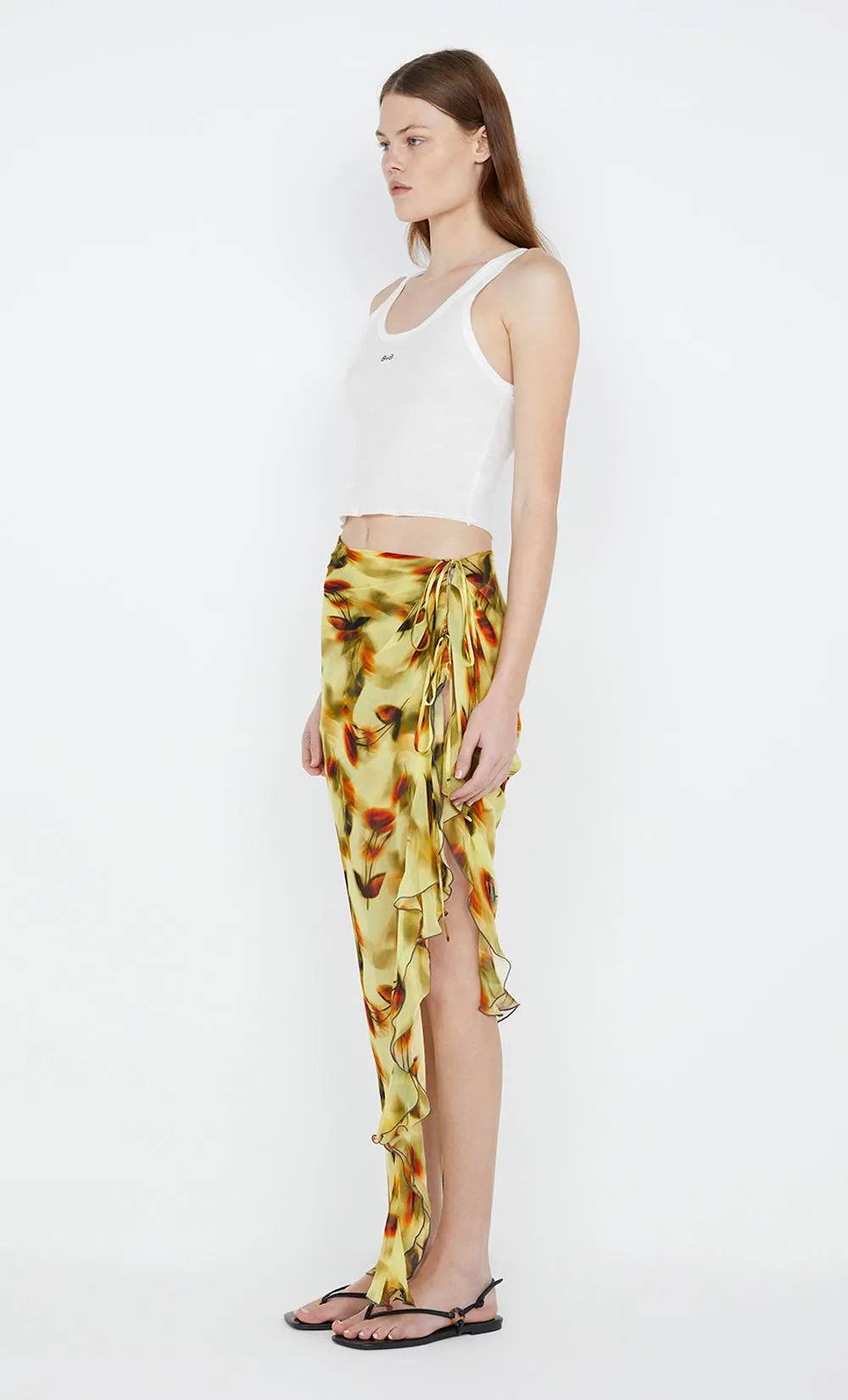 B B RIB TANK - IVORY
