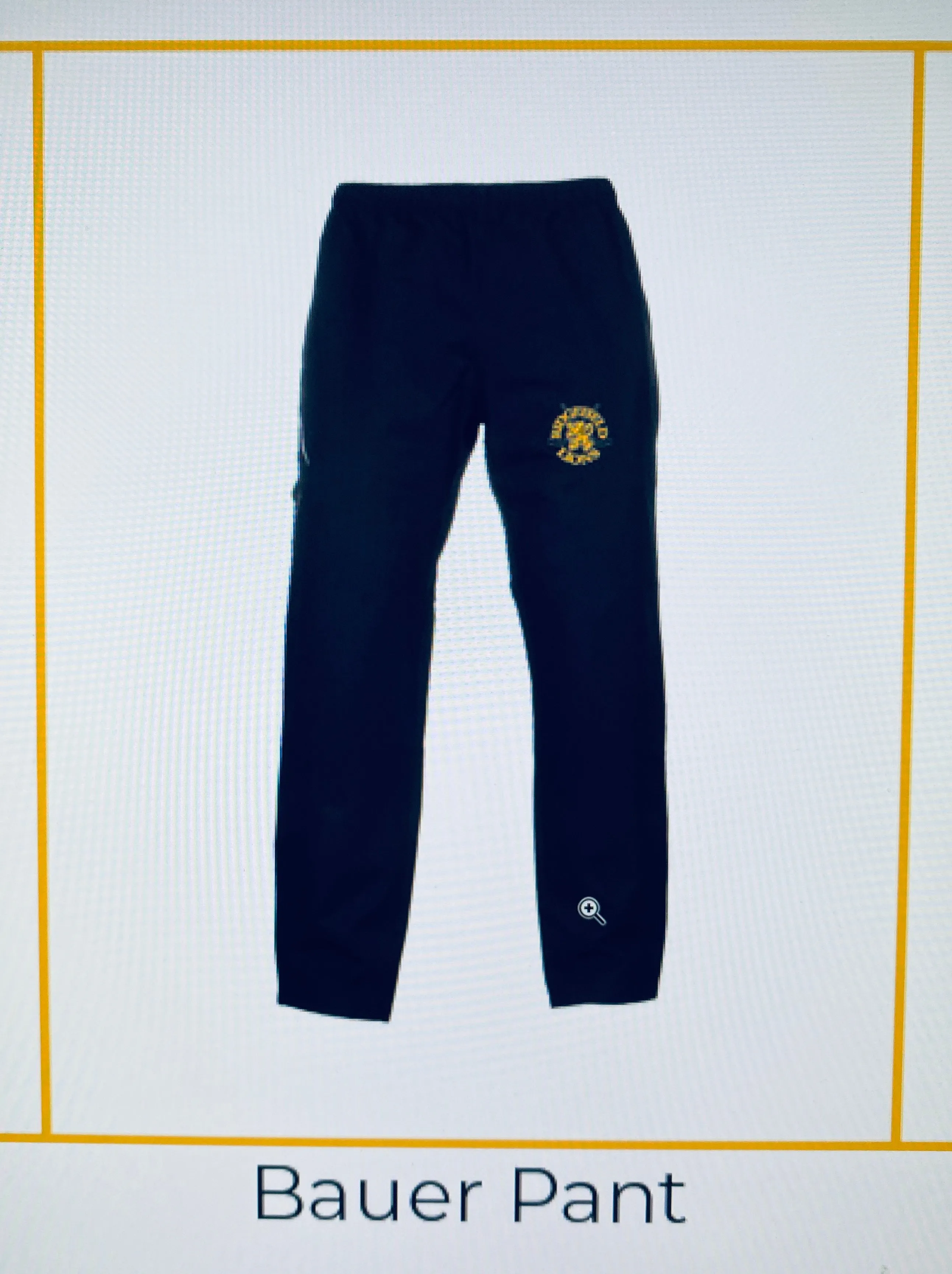 Bauer Supreme  lightweight warm up pants