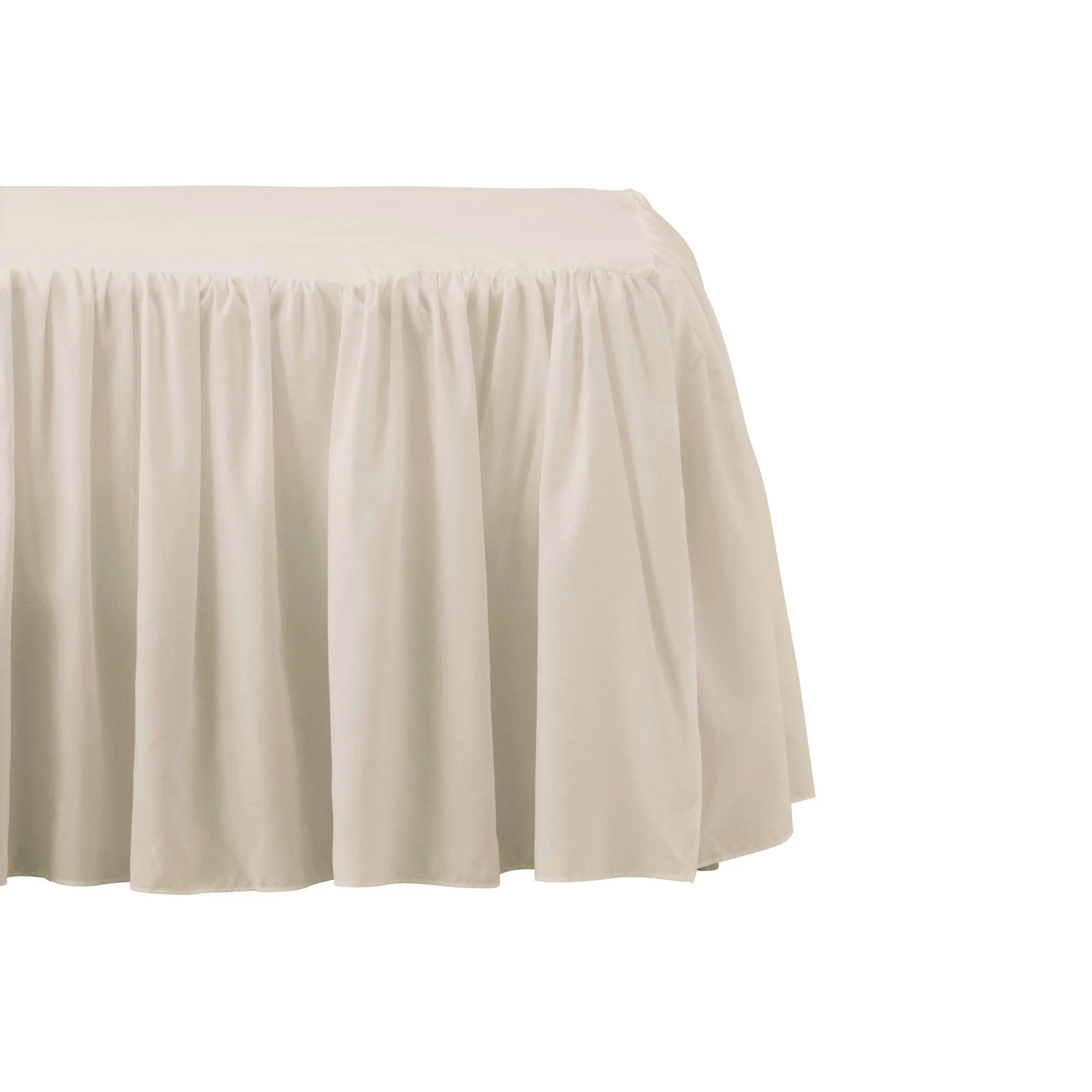 Bed Skirt Single Beige
