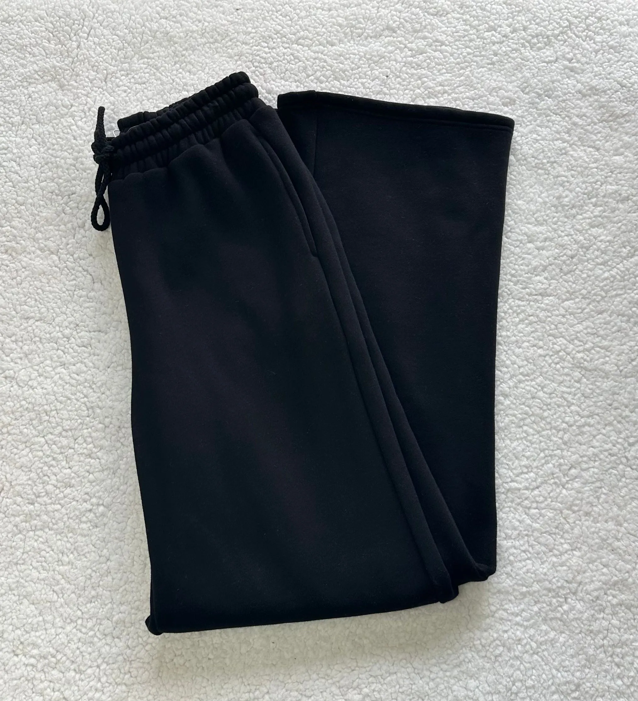 Black Sunkissedcoconut Blank Flare Sweatpants