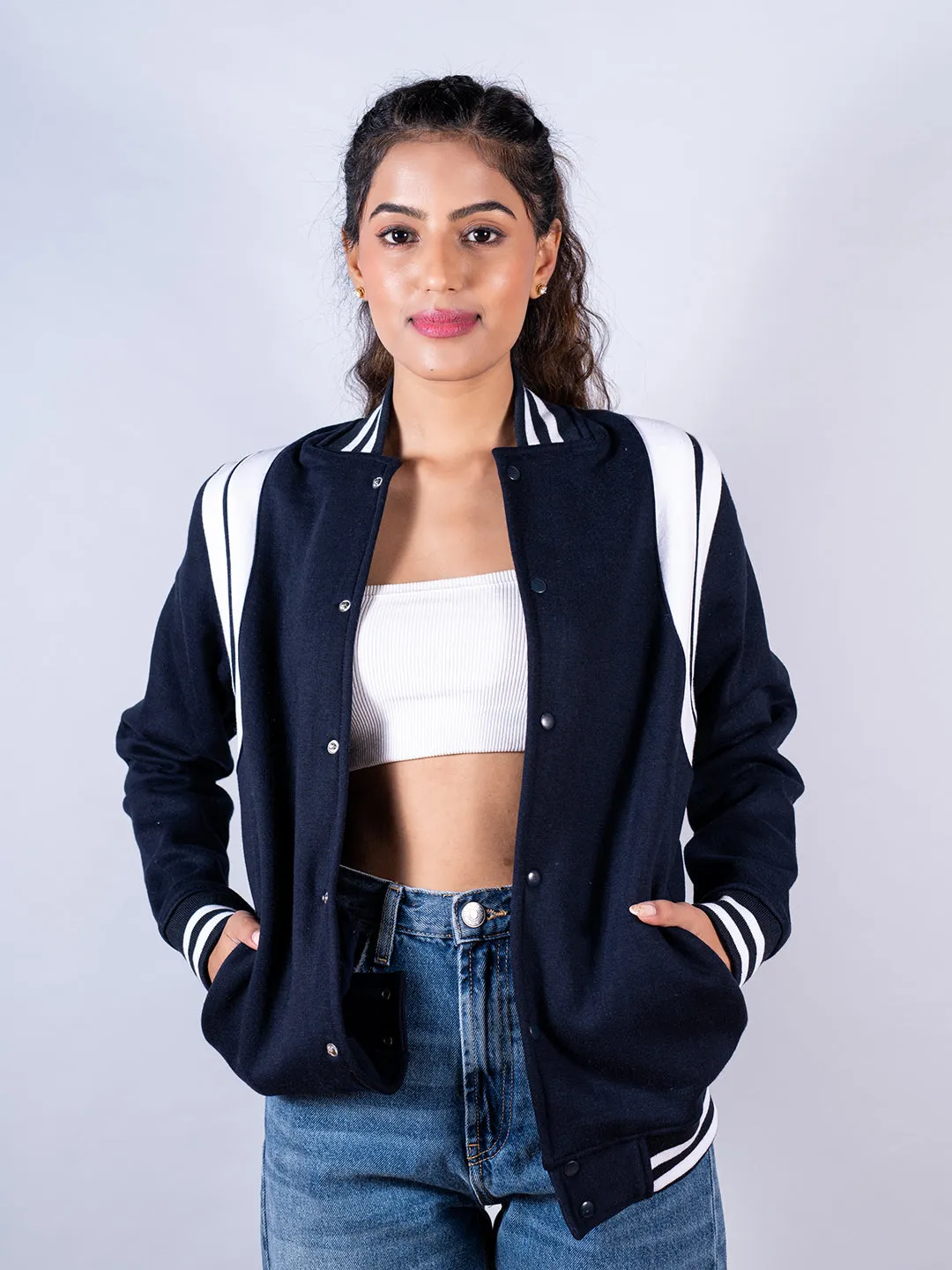 Blue Varsity Jacket