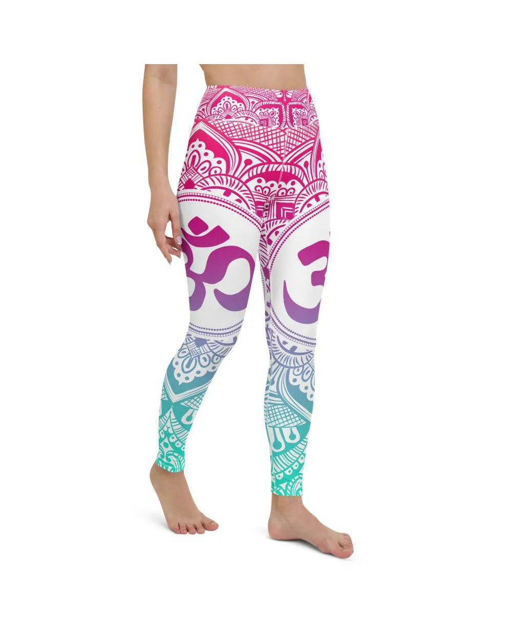 Bright OM Yoga Pants