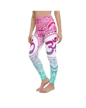 Bright OM Yoga Pants