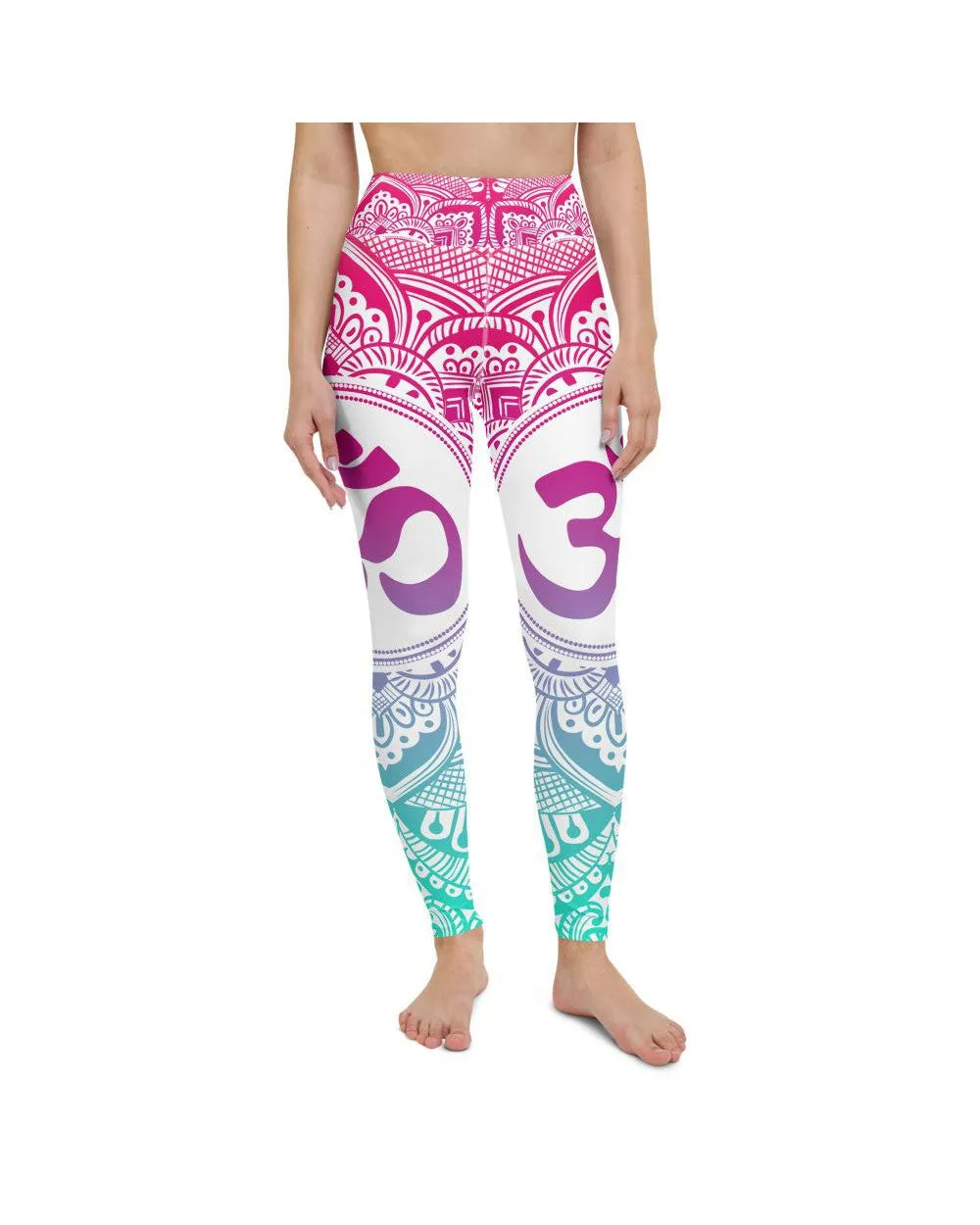 Bright OM Yoga Pants