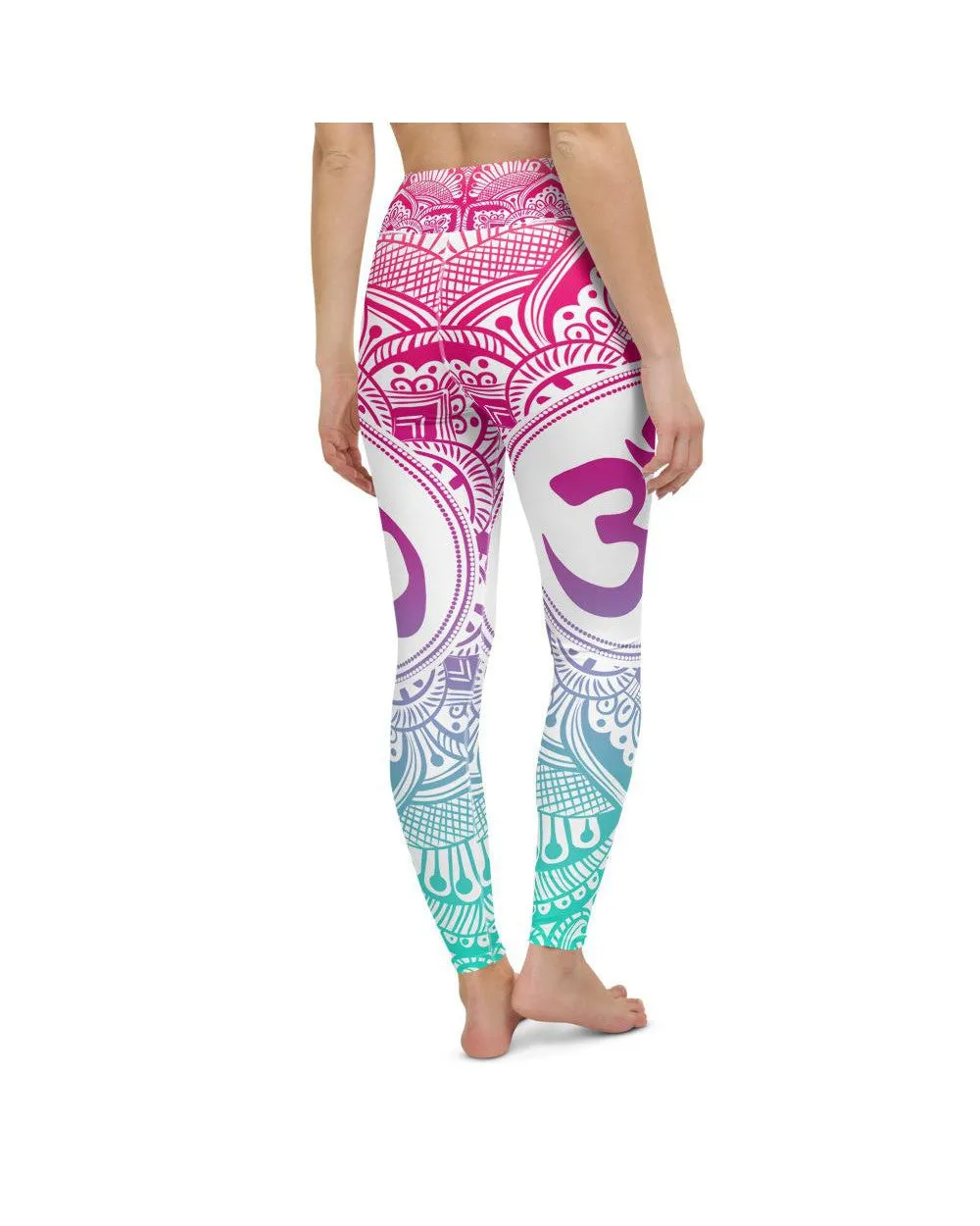 Bright OM Yoga Pants