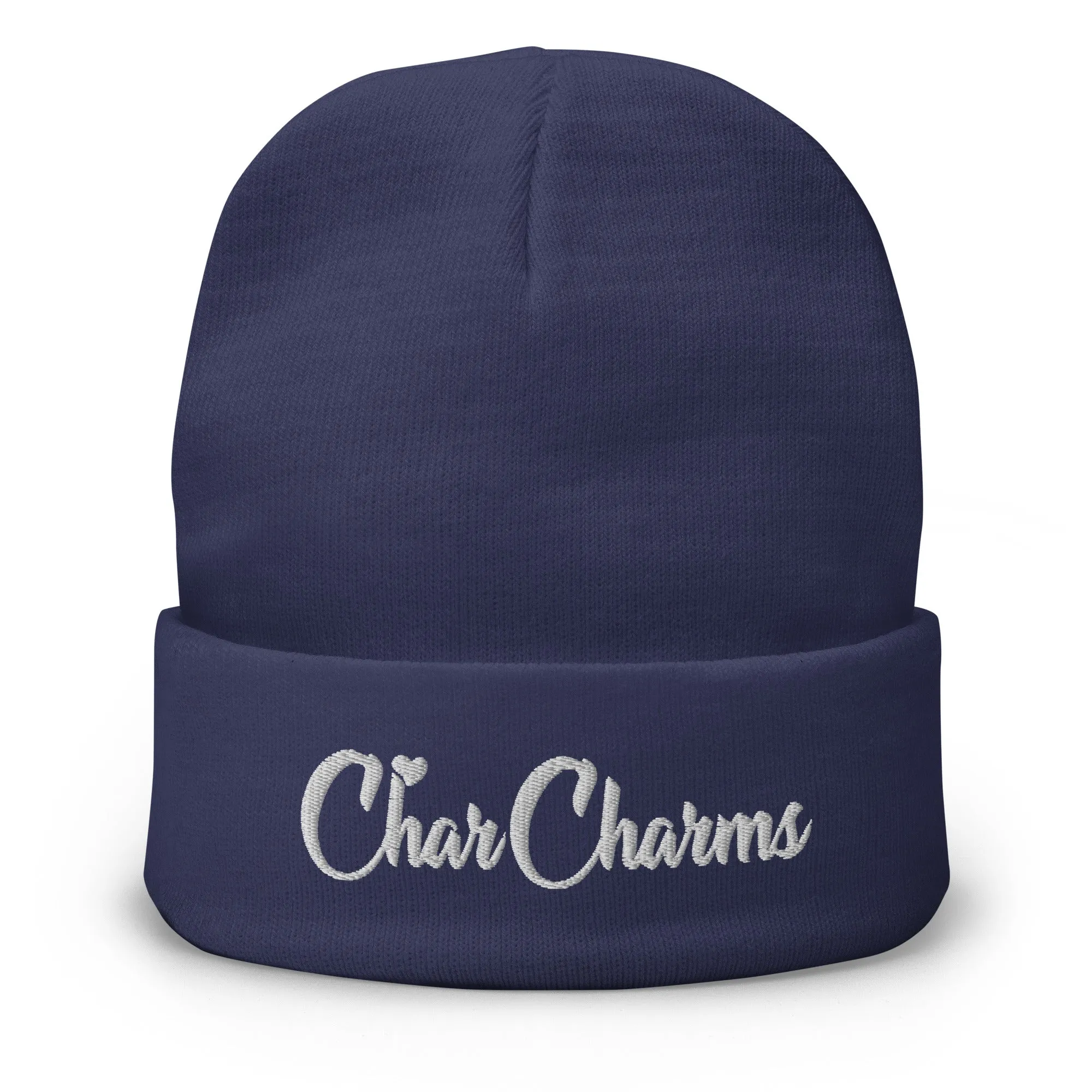 CharCharms Embroidered Beanie