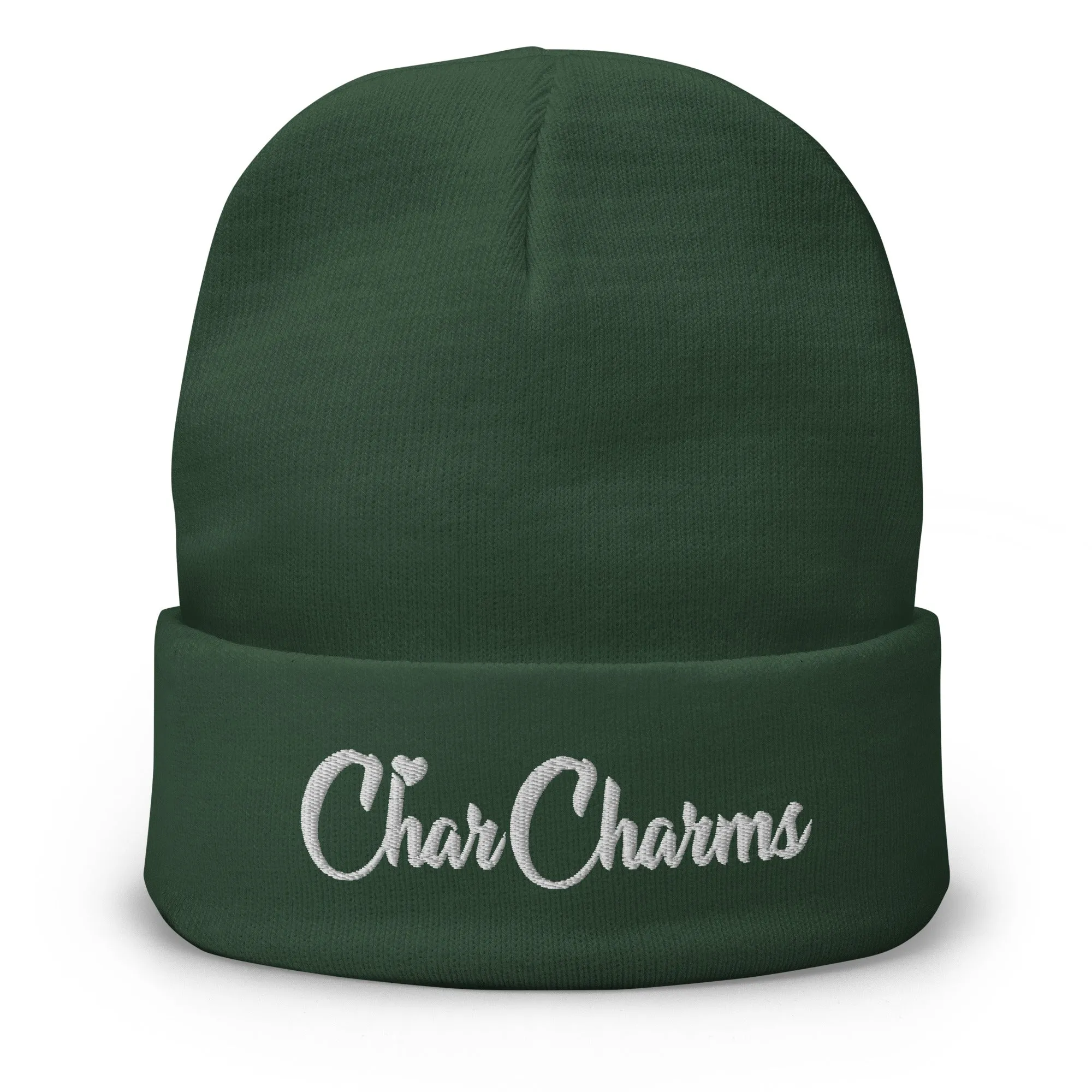 CharCharms Embroidered Beanie