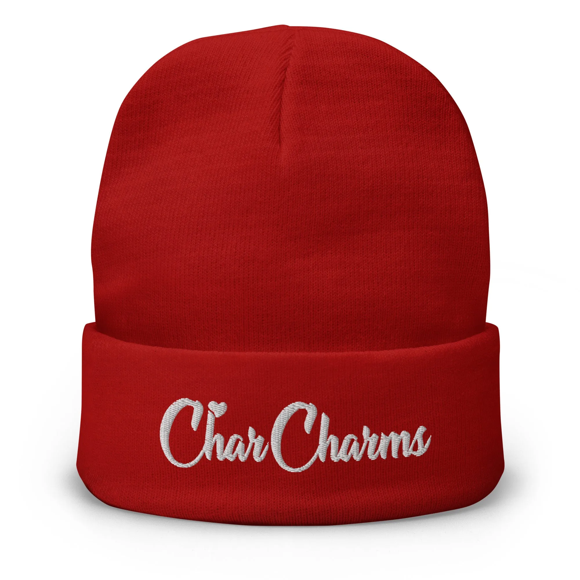 CharCharms Embroidered Beanie