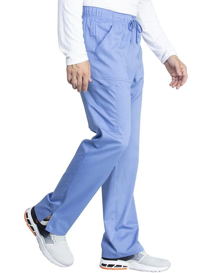 Cherokee Workwear Revolution Tech Unisex Mid Rise Straight Leg Tall Pant