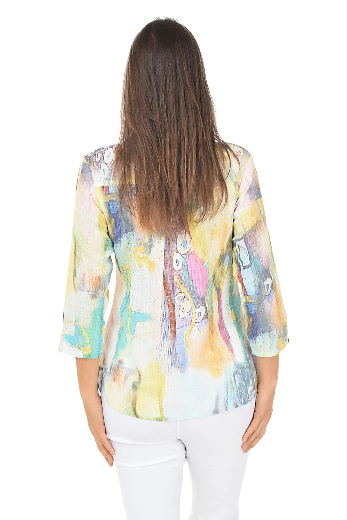 Colby Gauze Button-Front Shirt