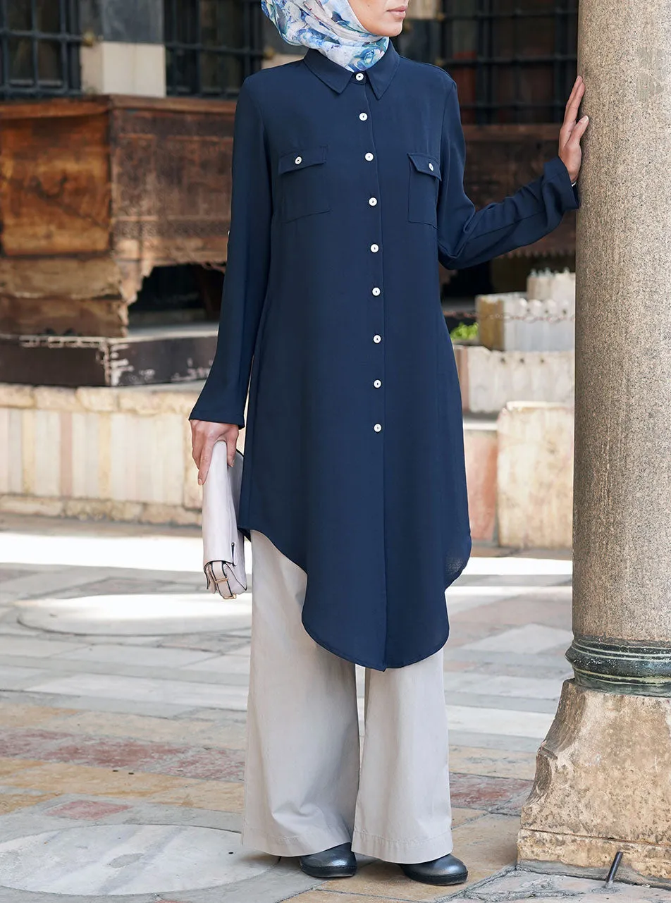 Dipped Hem Tunic