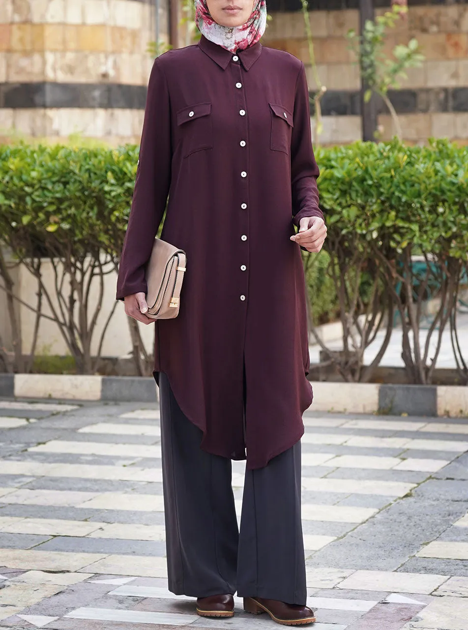 Dipped Hem Tunic