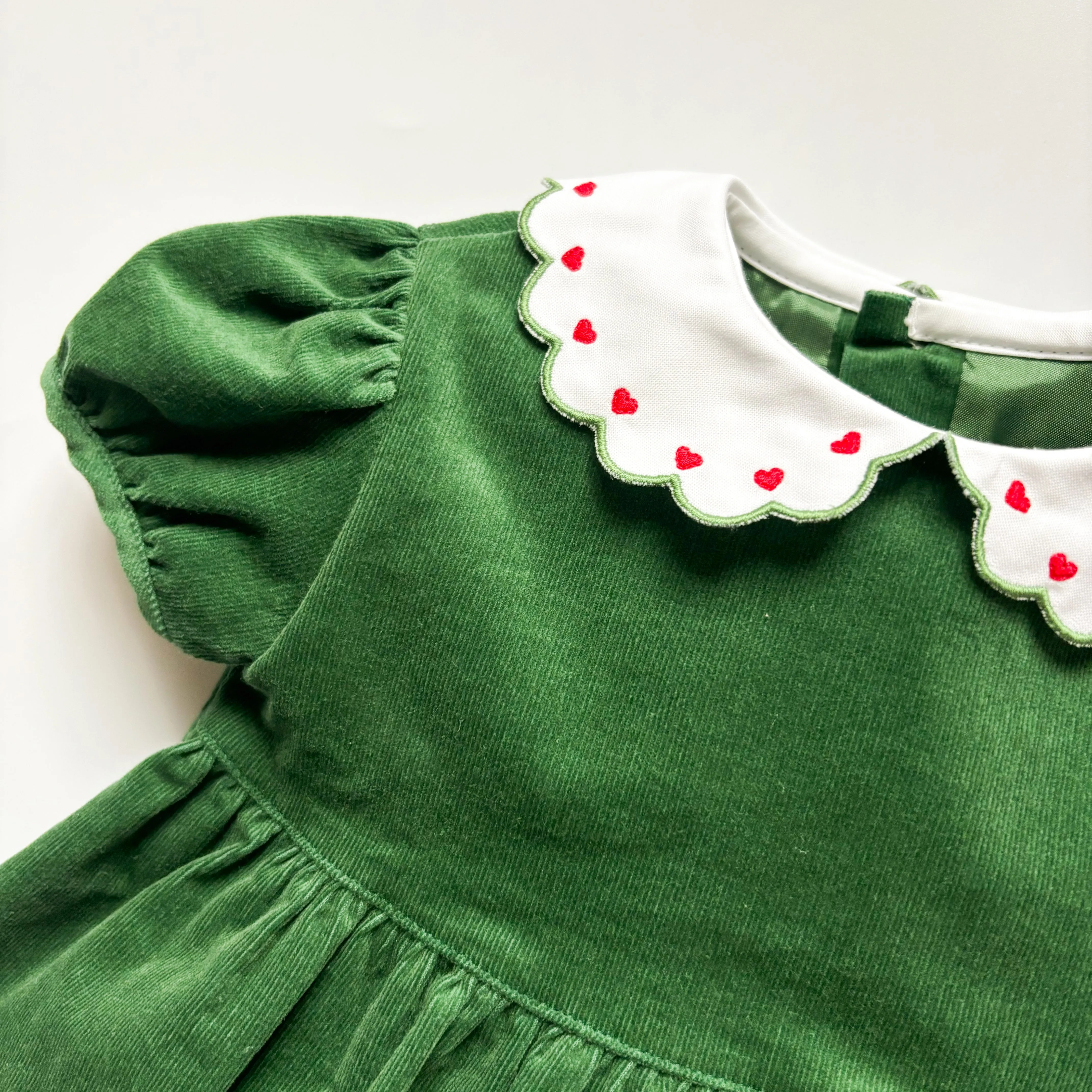 Dress - Clivietta with heart embroidery