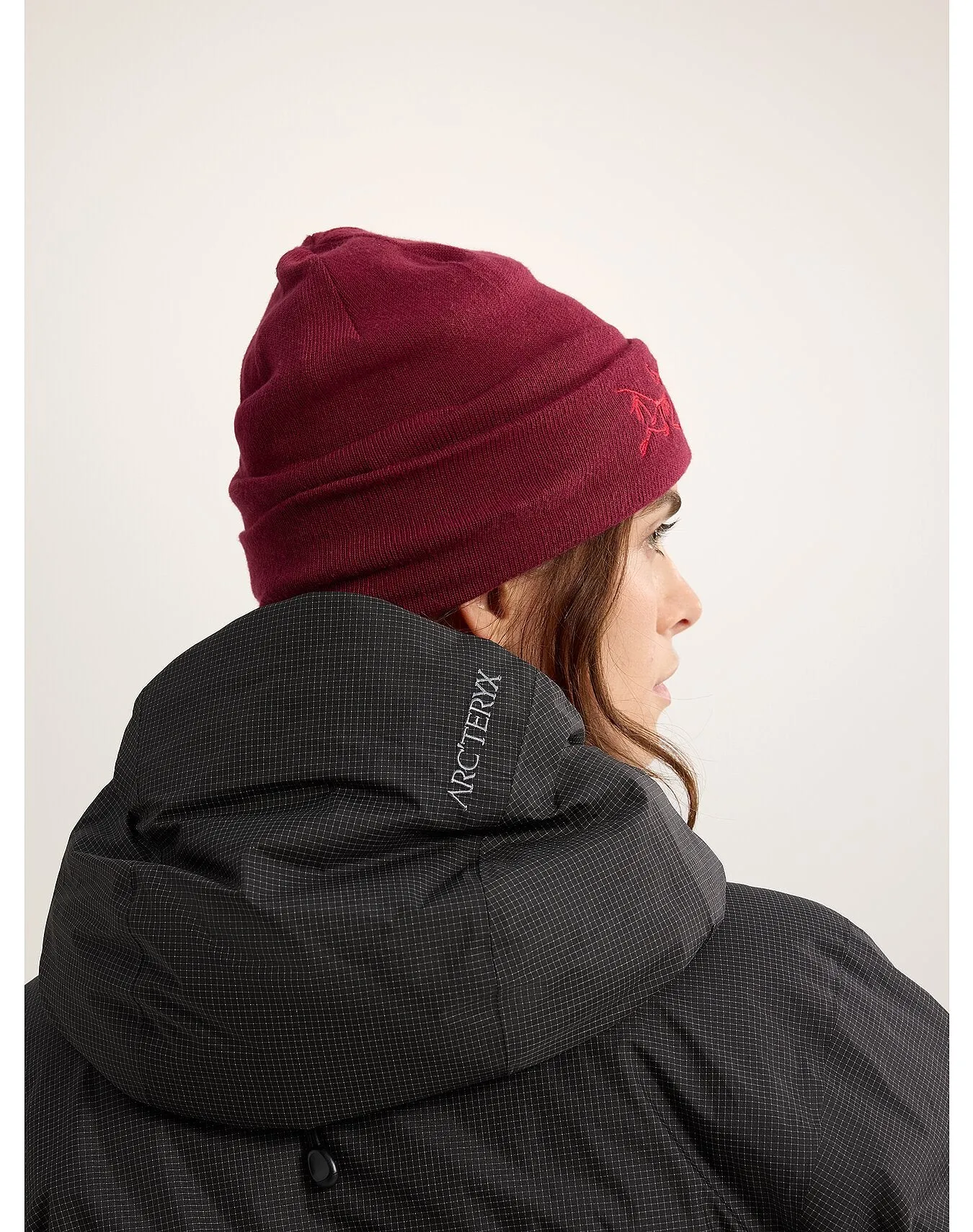 Embroidered Bird Toque