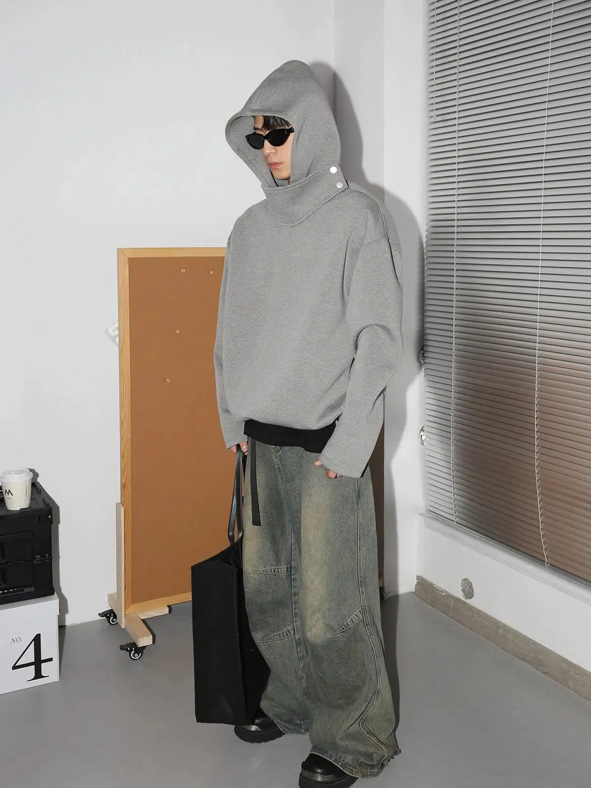 Essential Windproof Mask Hoodie