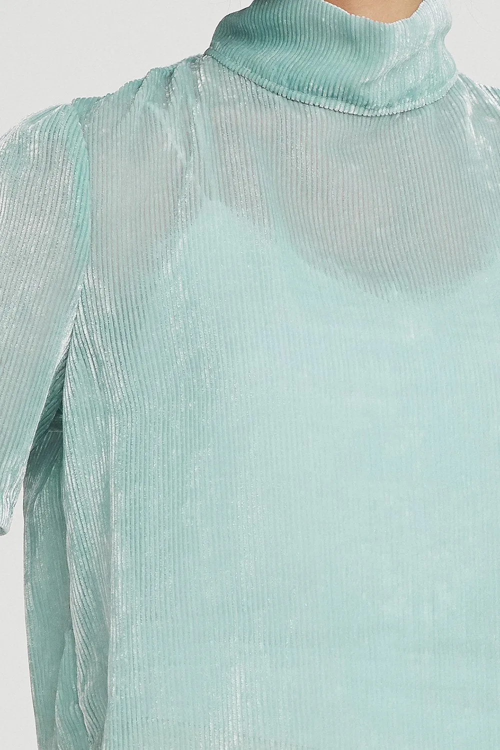 Esther Textured Sheer Blouse