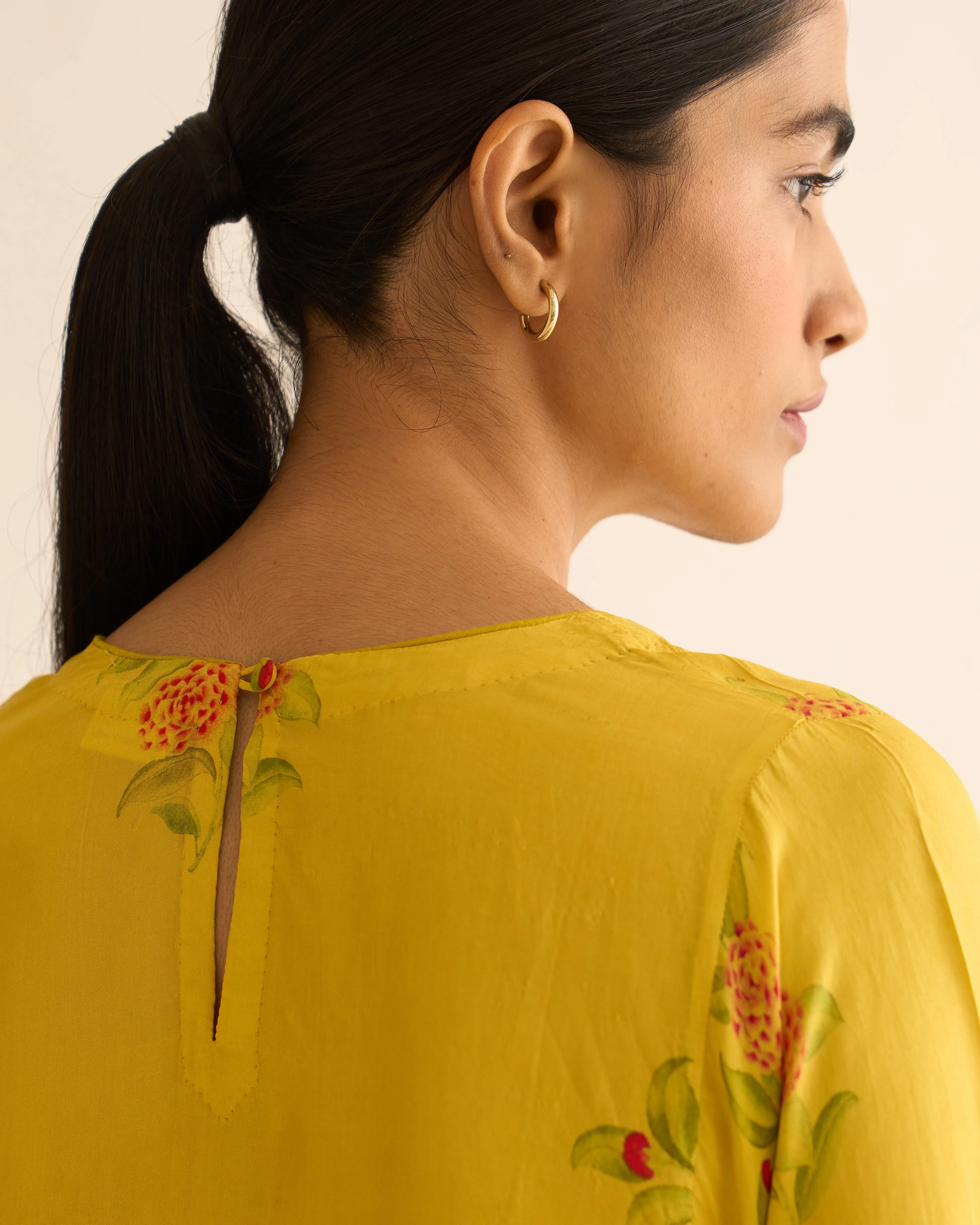 EVANI FLORAL PRINT KURTA SET