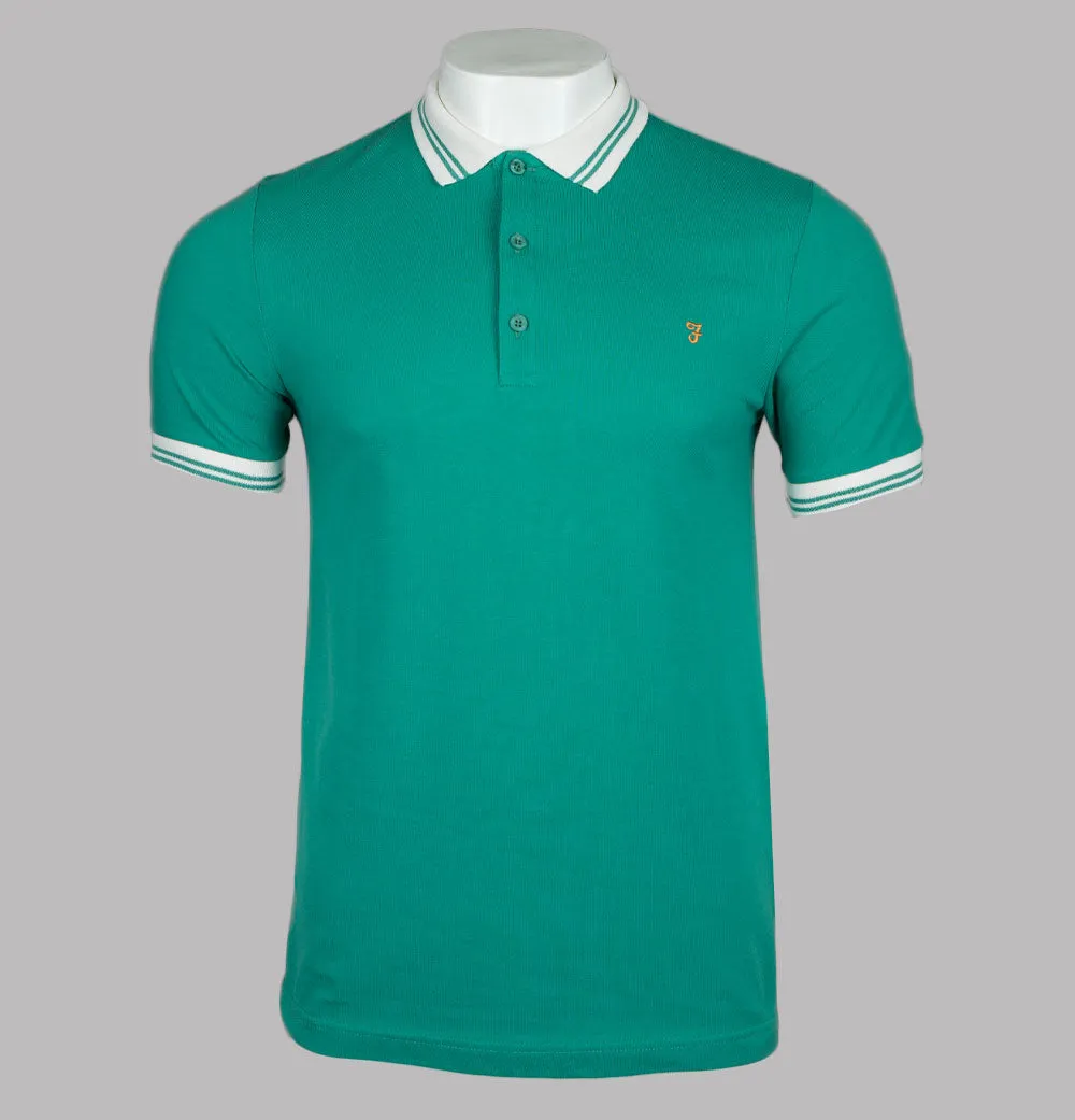 Farah Stanton Polo Shirt Mallard Green