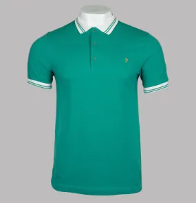 Farah Stanton Polo Shirt Mallard Green