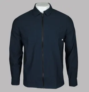 Farah Stenmark Zip Overshirt True Navy