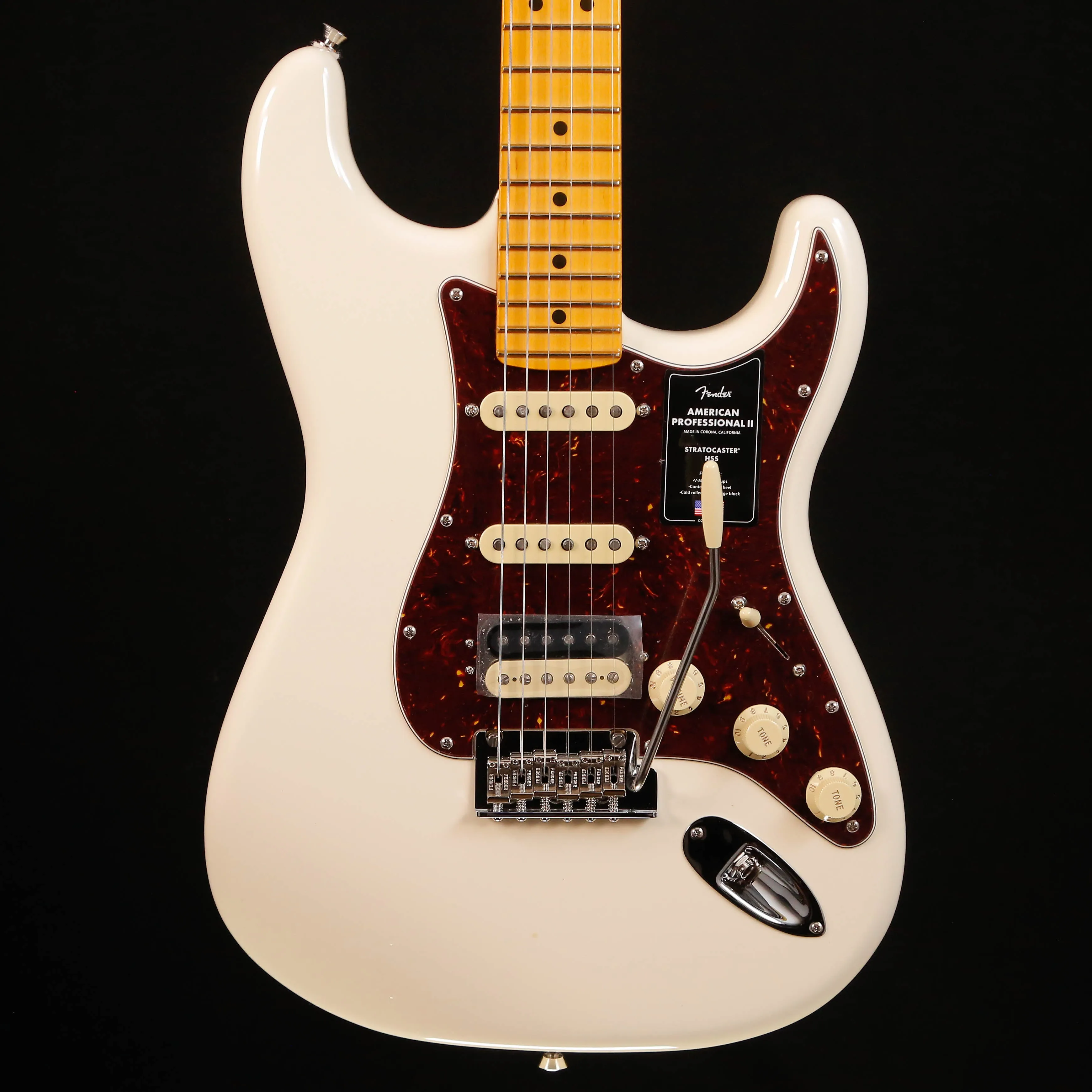 Fender American Professional II Stratocaster HSS, Olympic White 8lbs 0.8oz