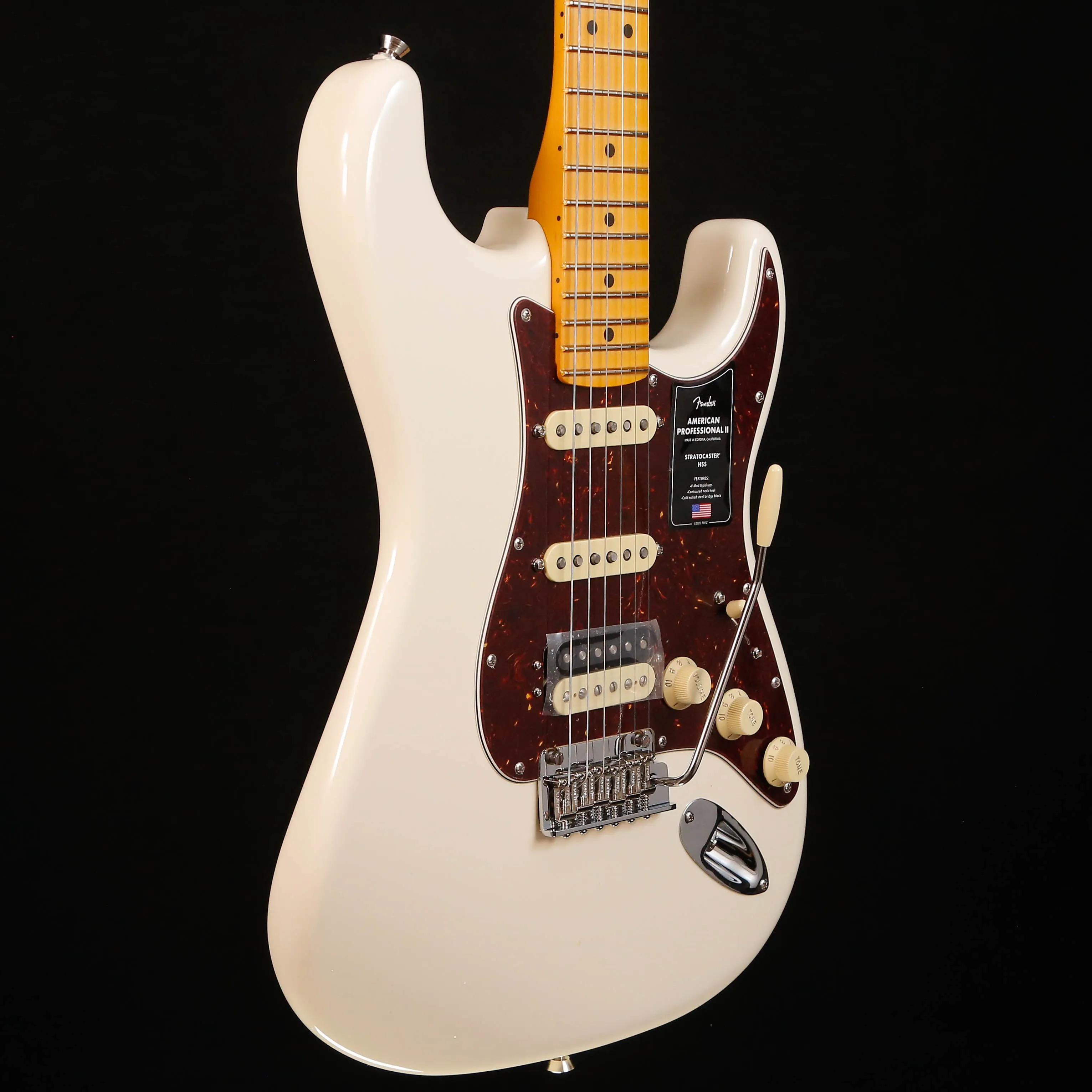 Fender American Professional II Stratocaster HSS, Olympic White 8lbs 0.8oz