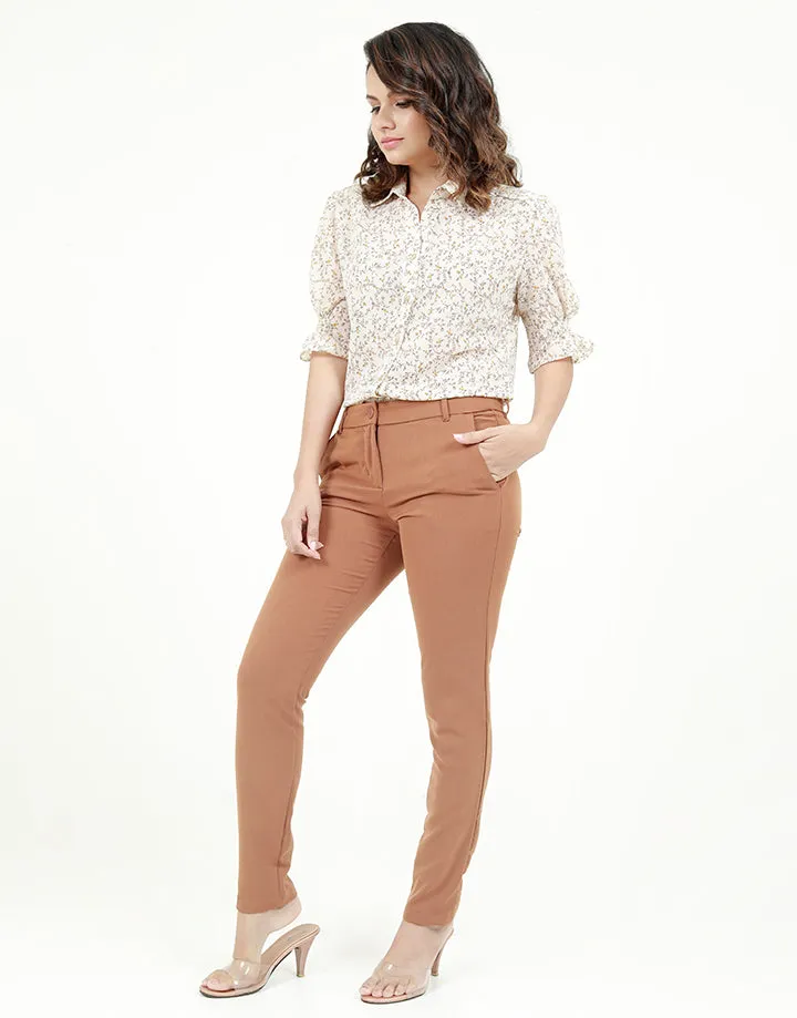 Formal Pants with Side Pockets