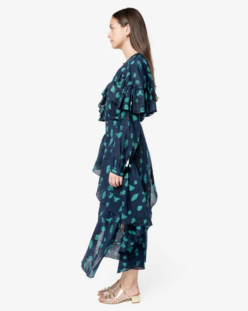 Guile Dress in Navy