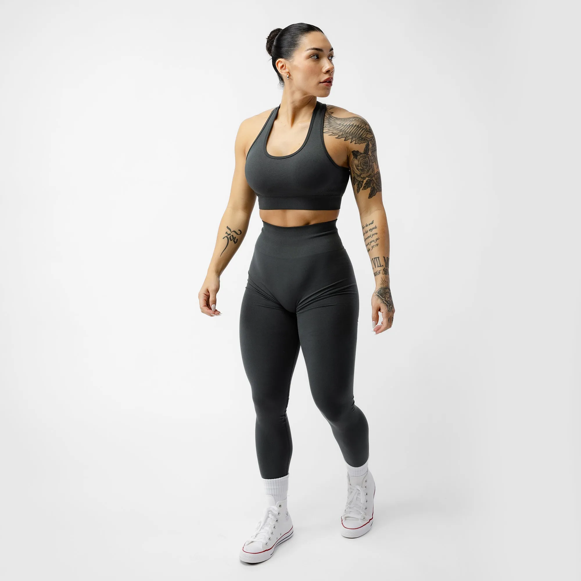 Heritage Bra - Charcoal