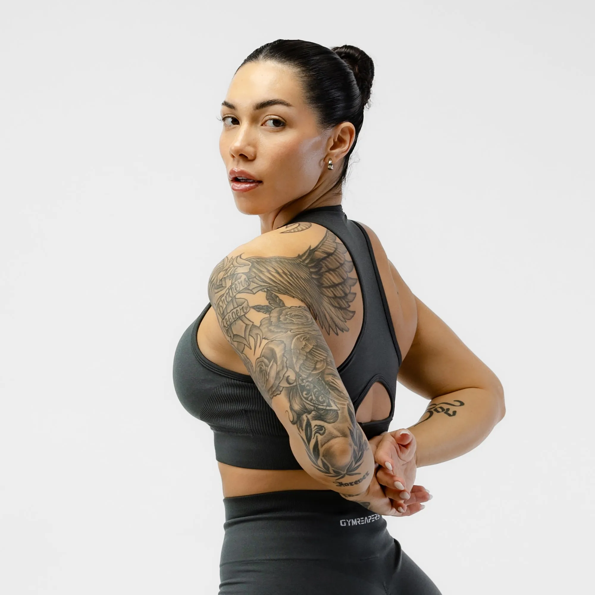 Heritage Bra - Charcoal