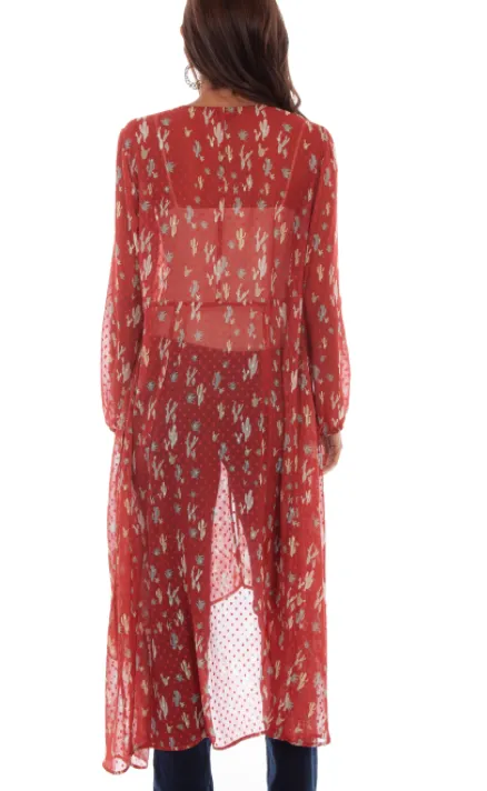 Honey Creek by Scully Printed Swiss Dot Duster