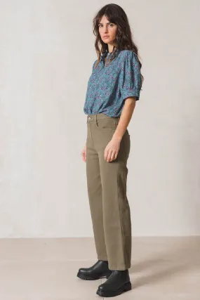 Indi & Cold Nico Twill Wide Leg Pant