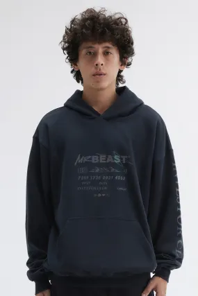 INVESTOR 3M REFLECTIVE HOODIE - BLACK