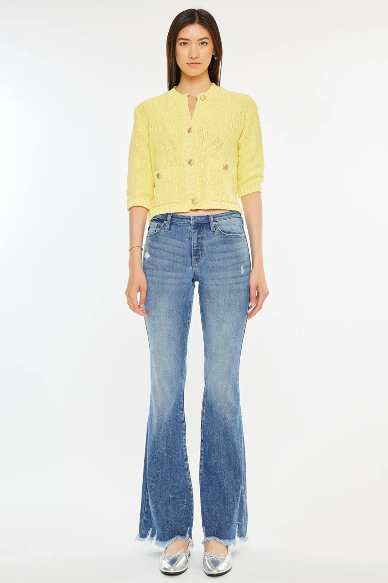 Jennie Medium Rise Wide Leg Jeans