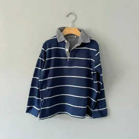 John Lewis / striped long sleeve shirt / 7Y