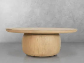 JoJo Fletcher Pauline 50"W Oak Coffee Table