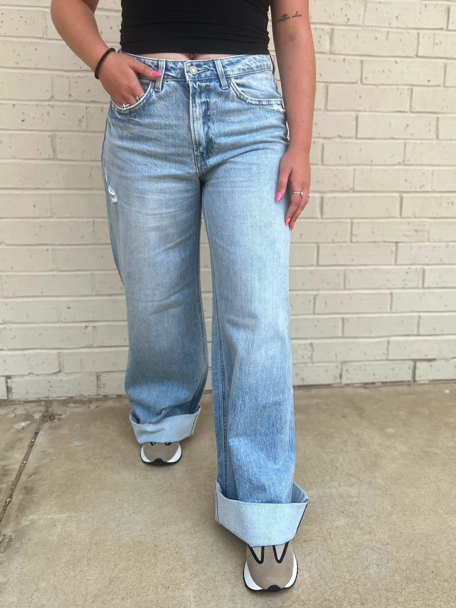 Jubilant Wide Leg Jeans