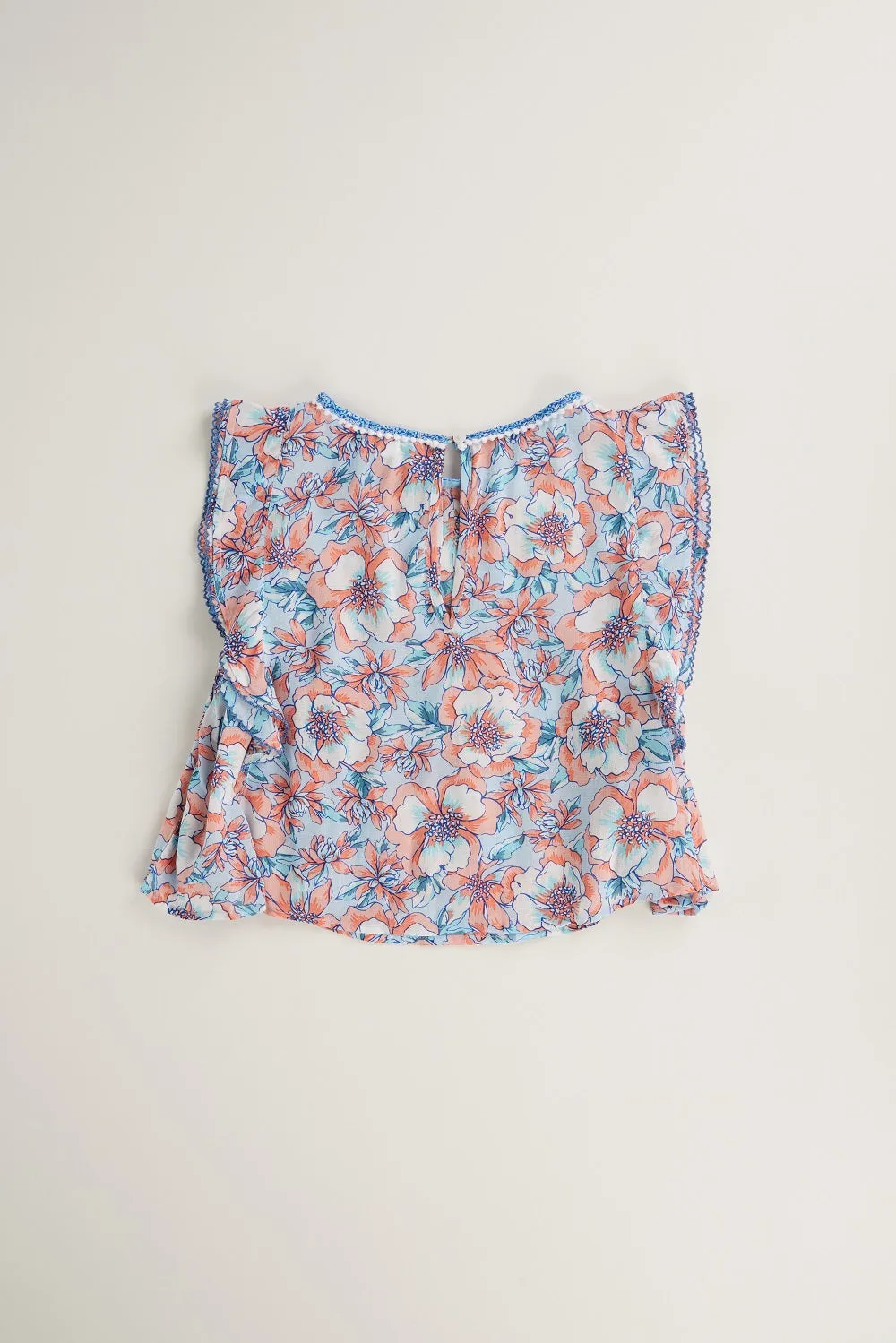 Kids Blouse Amber - Aqua Dalia