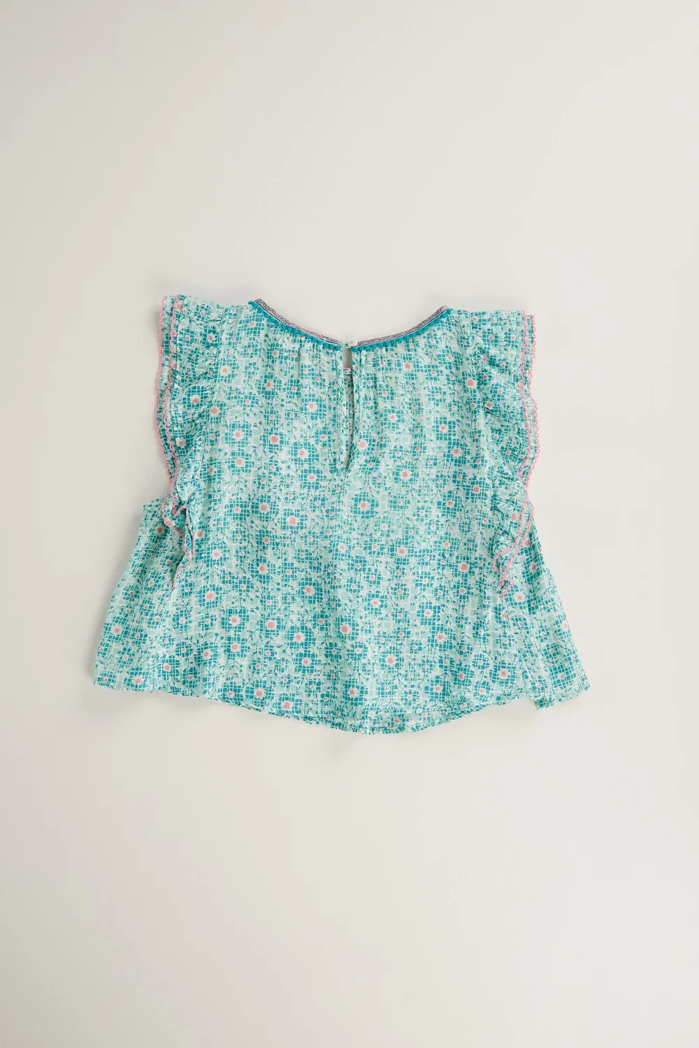 Kids Blouse Amber - Aqua Je T'Aime